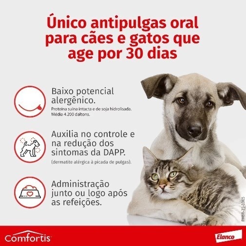 Comfortis 270mg: Proteção Rápida contra Pulgas para Cães e Gatos