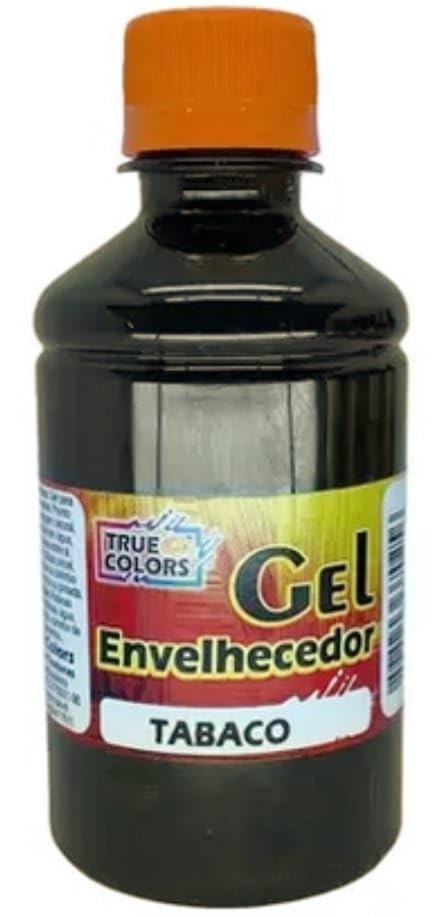 Gel Envelhecedor True Colors Tabaco 250ml: Toque Rústico e Elegante para Seus Projetos