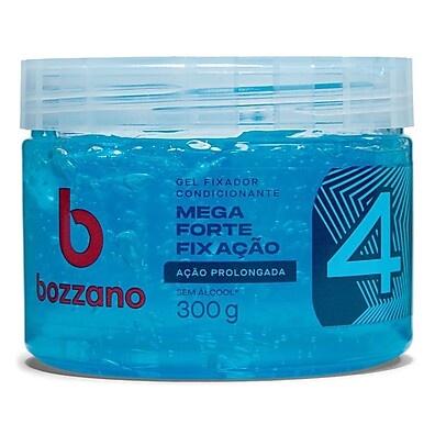 Gel Bozzano Fator 4: Fixação Forte e Brilho!