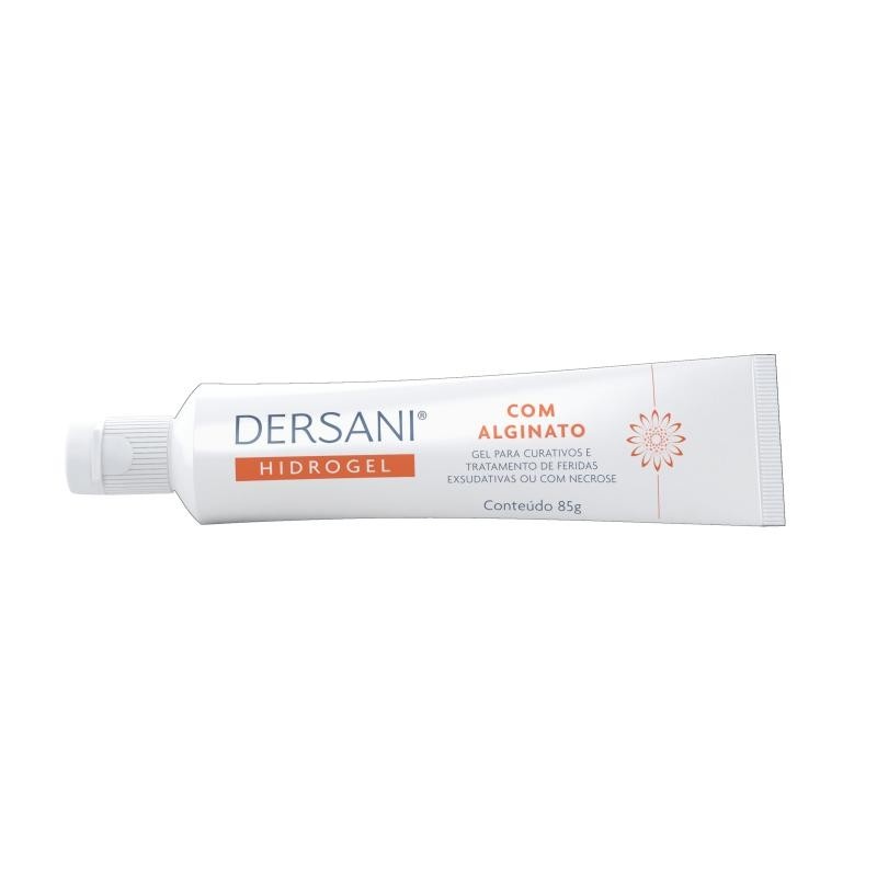 Gel Cicatrizante Dersani: Hidrogel de 85g para Tratamento de Feridas e Queimaduras