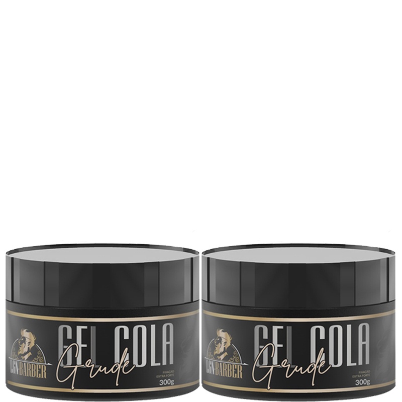 Gel Cola Grude LGN Barber 300g: Fixação Ultra e Modelagem Duradoura