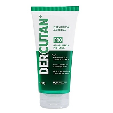 Gel de Limpeza Dercutan Pro: Solução para Peles Oleosas e Acneicas