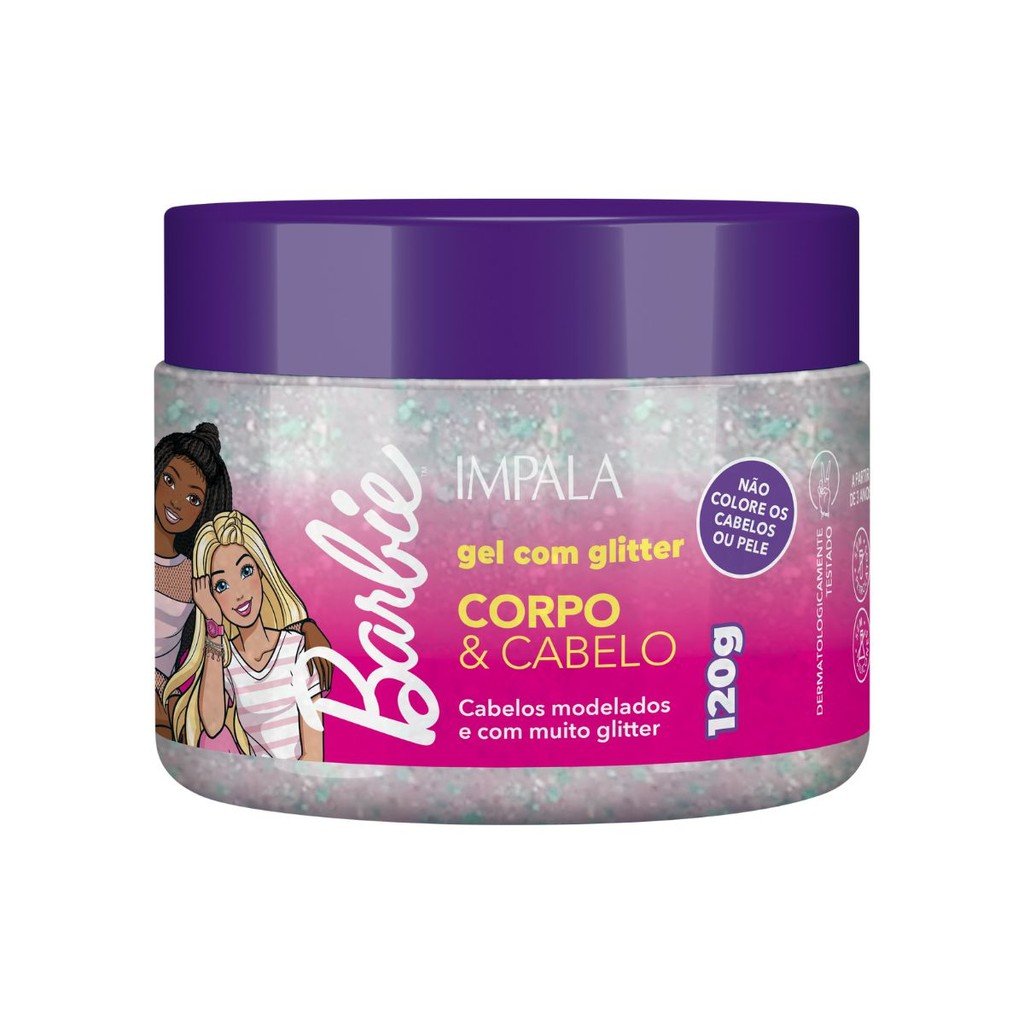 Gel Fixador Barbie Impala: Cabelo Brilhante!