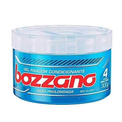 Gel Fixador Bozzano Azul: Fixação Forte e Duradoura
