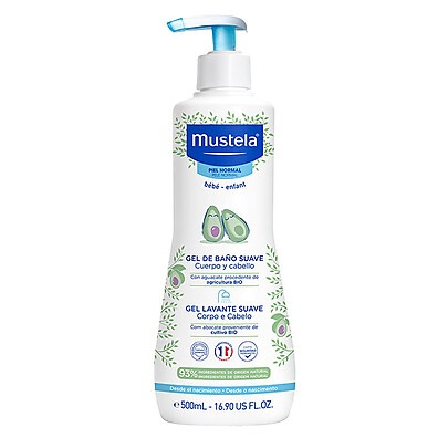 Gel Lavante Mustela Bebê 500ml – Suavidade e Cuidado Desde o Nascimento