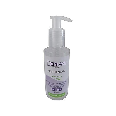 Gel Pós Depilatório Depilart 100ml: Hidratação e Frescor Após a Depilação