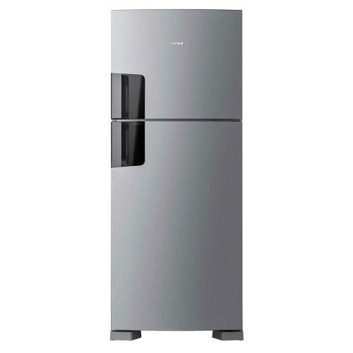 Geladeira Consul Inox 410L: Frost Free e Espaçosa!