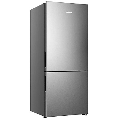 Geladeira Hisense 397L Inox: Frost Free com Inverter