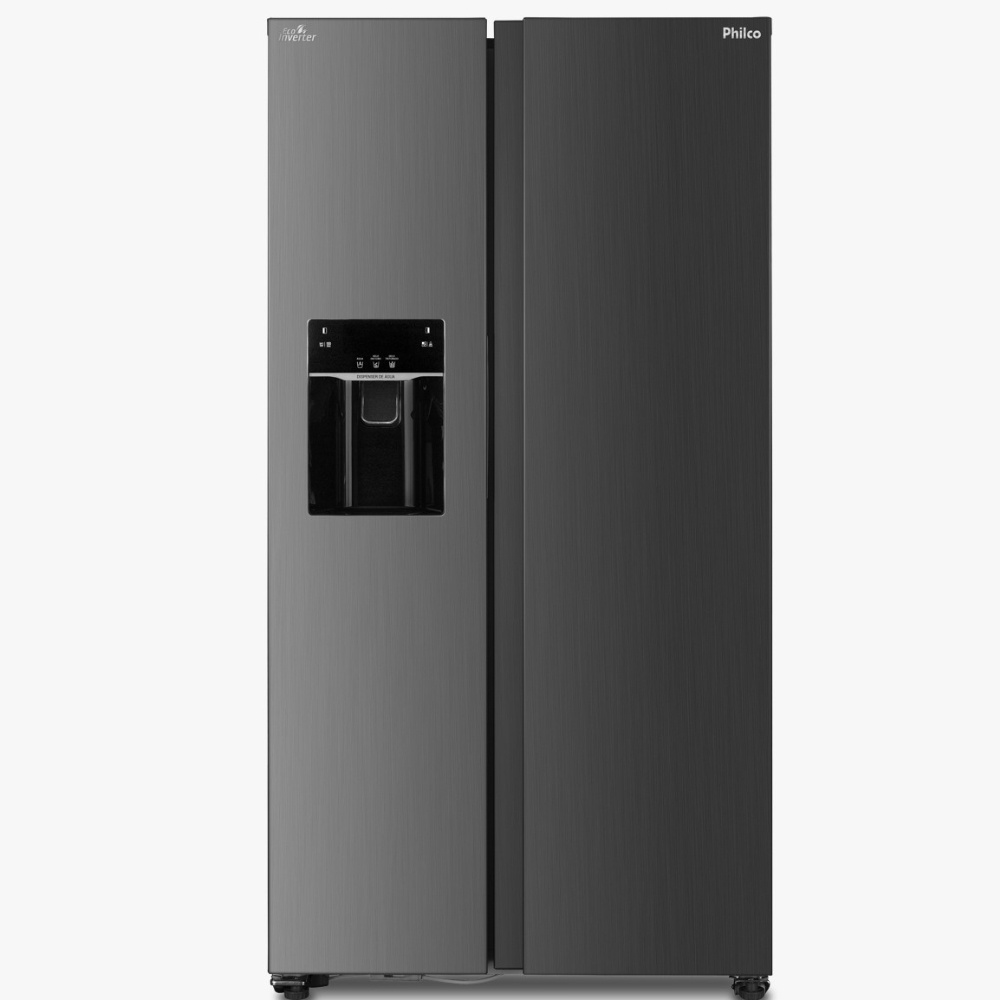 Geladeira Philco Eco Inverter 513L: Gelo, Água e Economia!