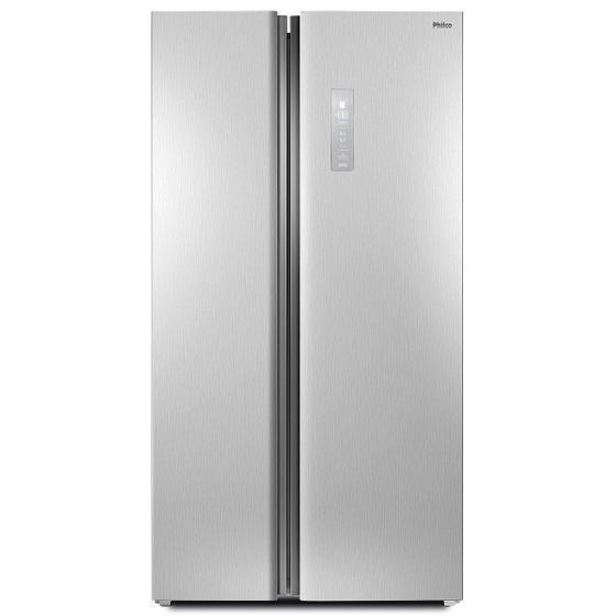 Geladeira Philco Inox 489L: Side by Side e Inverter