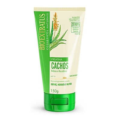Gelatina Bio Extratus Cachos 150g – Definição e Hidratação Real para Seus Cachos