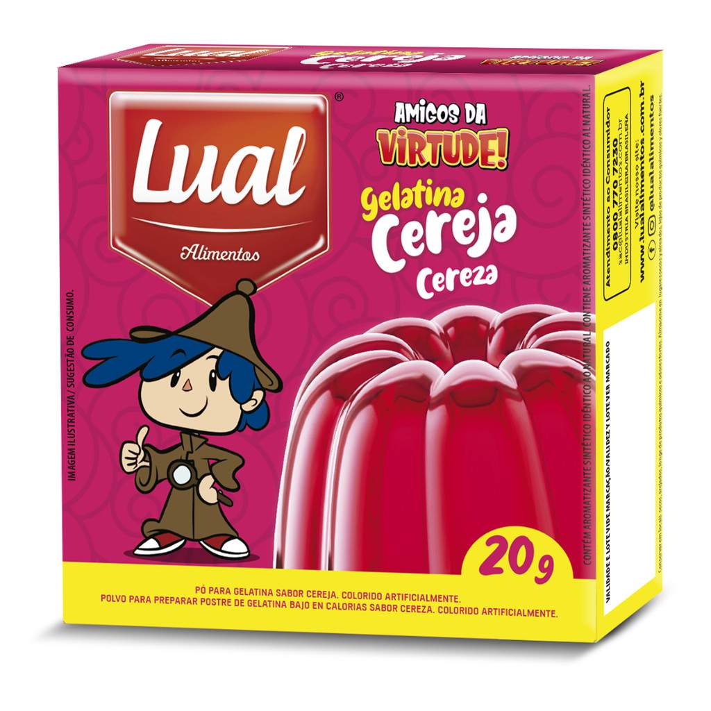 Gelatina de Cereja Lual: Sabor e Praticidade!