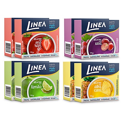 Gelatina Linea: 8 Sabores Leves e Deliciosos!