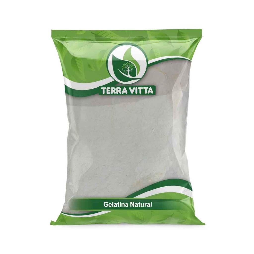 Gelatina Natural em Pó: Fonte de Colágeno!