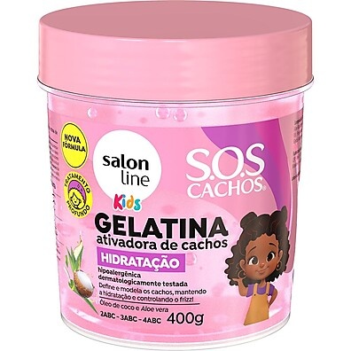 Gelatina Salon Line SOS Cachos Kids – Hidratação 400g