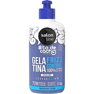Gelatina Salon Line Todecacho Frizz Control 310g – Cachos Perfeitos por 72h