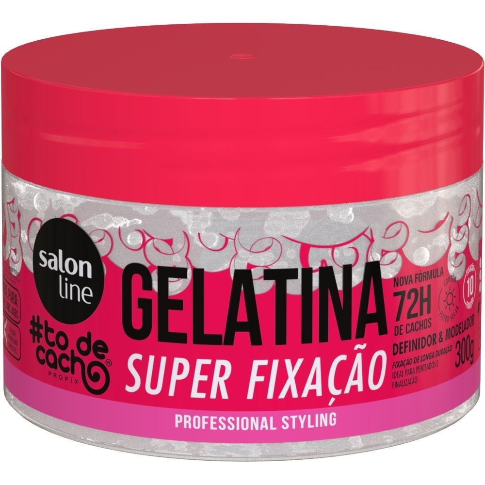 Gelatina Tô De Cacho: Cachos Definidos por 72h!