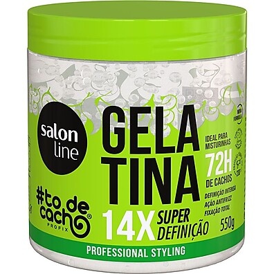 Gelatina #todecacho: Definição Intensa e Sem Frizz!