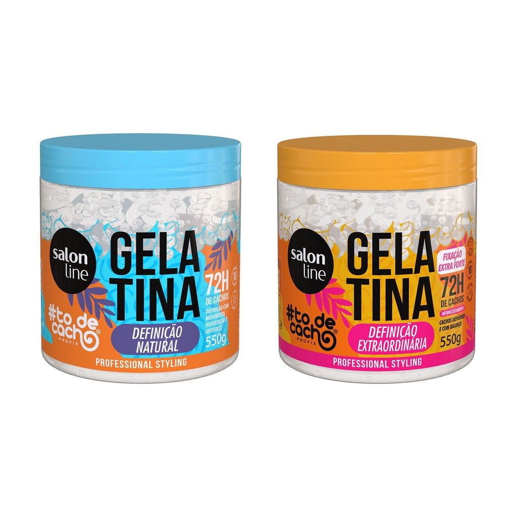 Gelatinas #todecacho: Definição e Brilho!
