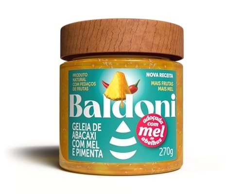 Geleia Baldoni Abacaxi com Pimenta Pote 270G