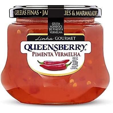 Geleia Pimenta Vermelha Queensberry: Doce & Picante 320g
