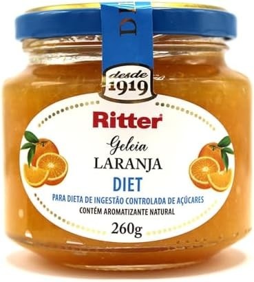 Geleia Diet Laranja 260G Ritter