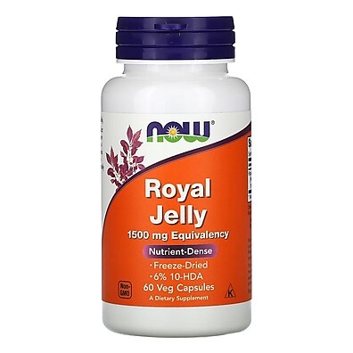 Geleia Real Now Foods: Vitalidade em Cápsulas