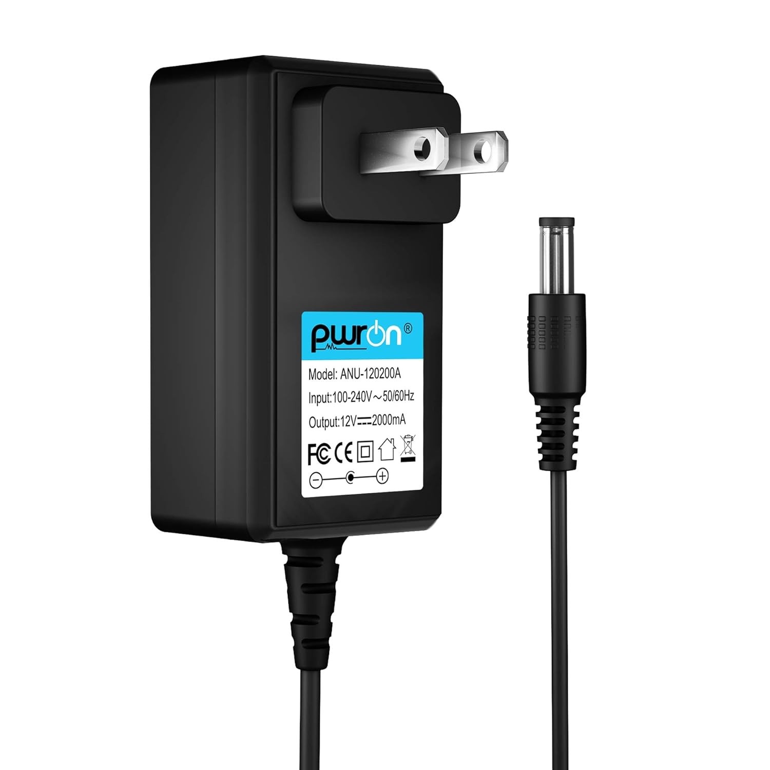 Adaptador PwrON 12V CC 2A 2.5m para Bose SoundLink Mini (1ª Gen) e SoundDock XT
