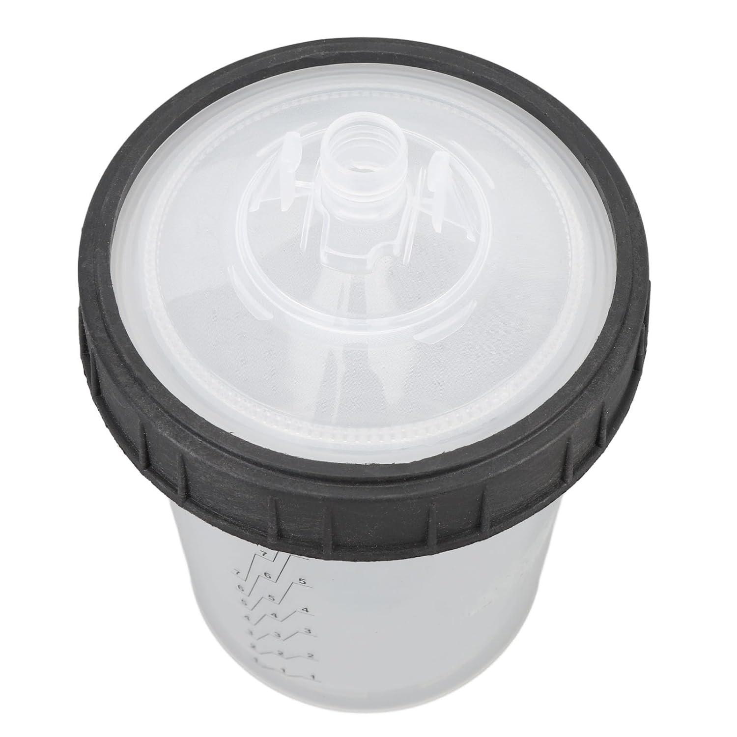Generic Pintarer de Tinta de Carro Copo de Mistura, à Prova de Vazamento de 122pcs Impedir a Dissolução de Tinta Pintura de Descartável Kit de Copo para Pulverizador de Automotiva (0-810ML/0-28OZ