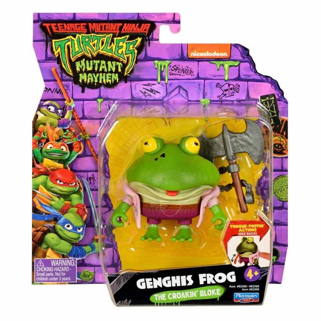 Genghis Frog 7cm: O Boneco Ninja Radical!