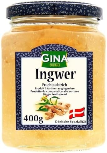 Geleia de Gengibre - Gina Ingwer - Importado da Áustria