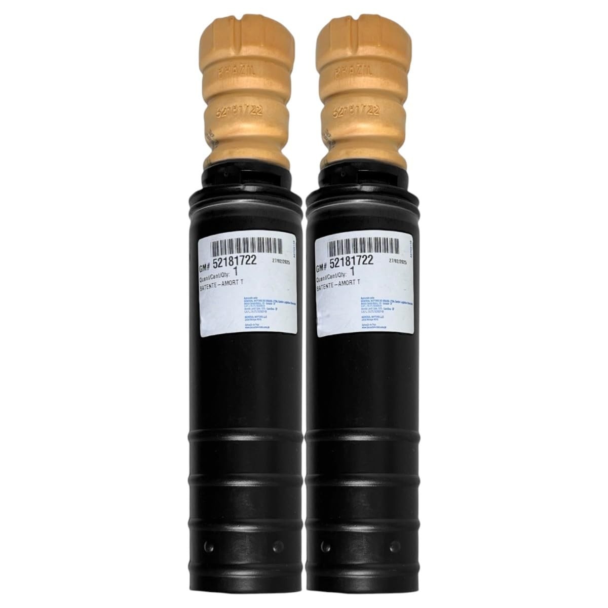 Kit Batente Amortecedor Traseiro Original GM Onix, Prisma e Joy | Peça Genuína 52181722