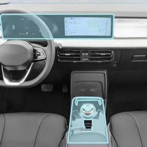 Película Protetora TPU Transparente para Painel Geely Geometry E 2022-2023 | Proteção HD e Fácil Instalação
