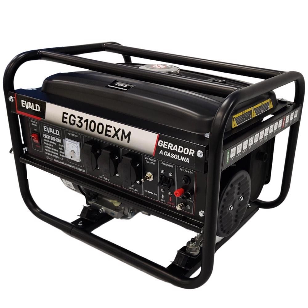 Gerador Gasolina 3.1 KVA Evald: Energia On-Demand!