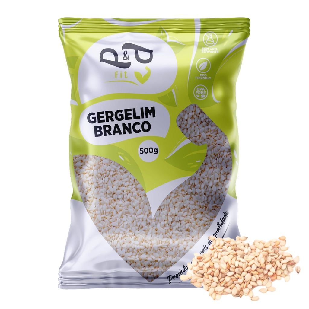 Gergelim Branco: Saúde e Sabor em 500g