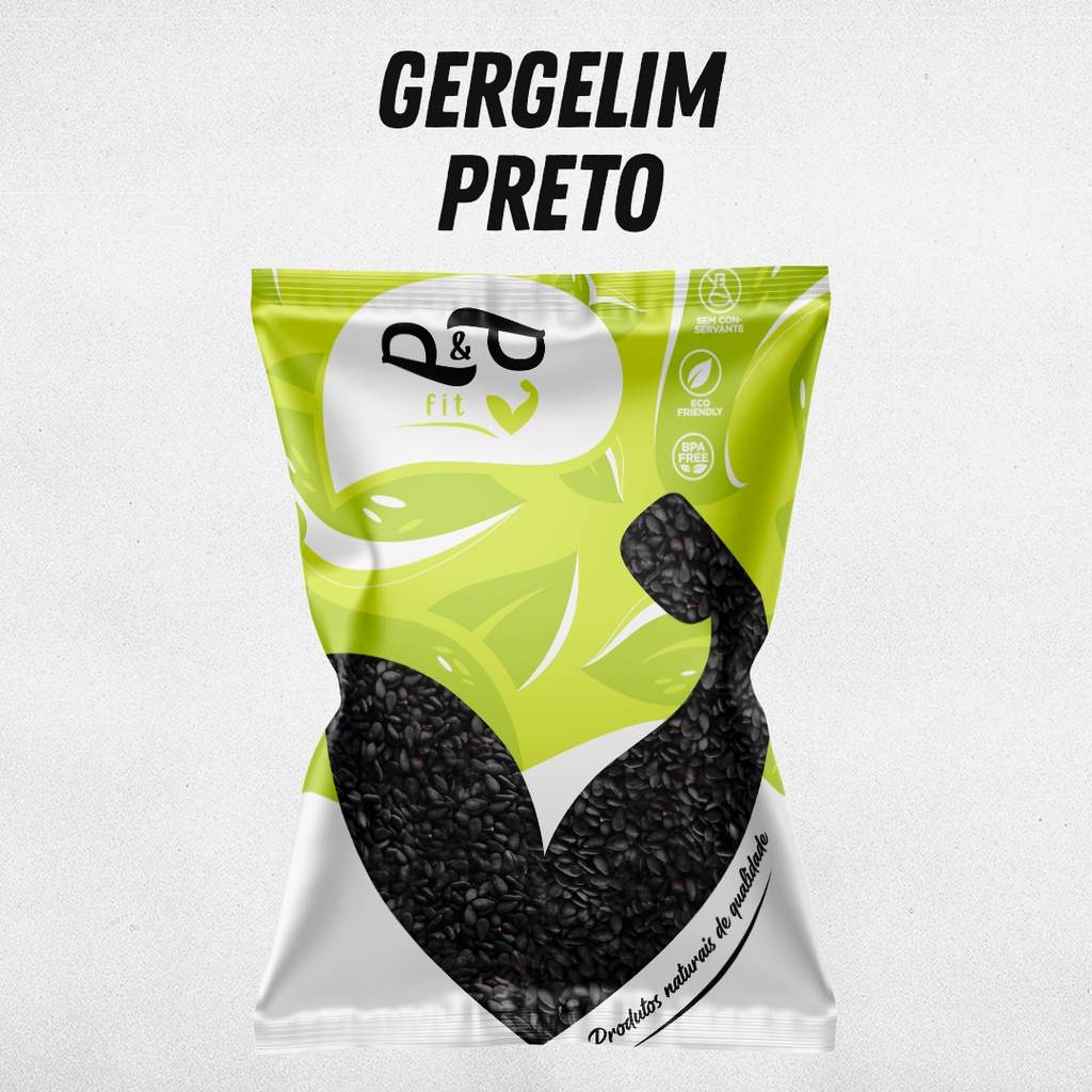 Gergelim Preto 250g: Saúde e Sabor!