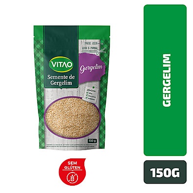 Gergelim Vitao: Sabor e Saúde Sem Glúten!