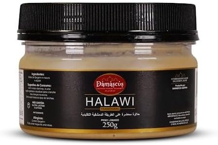 Halawi Tradicional Damascus 250g Doce De Gergilim Árabe