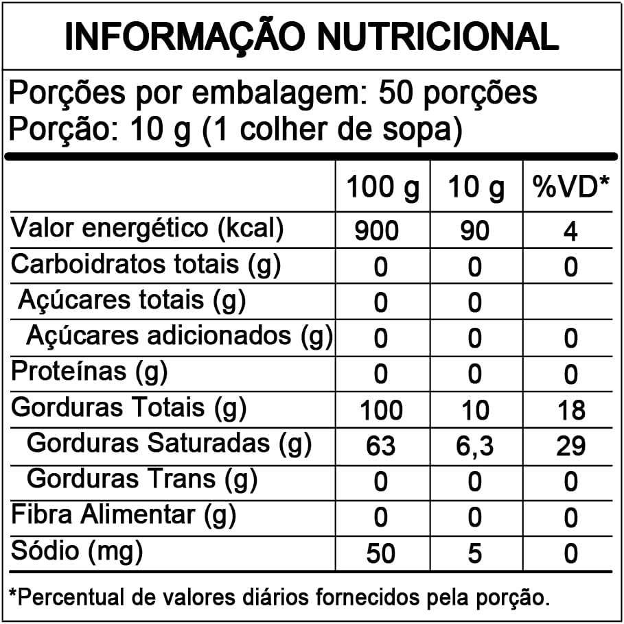 Ghee Lotus com Sal Rosa 500g Zero Lactose - Manteiga Clarificada Gourmet - Ayurveda