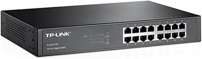 Switch 16 portas TP-Link TL-SG1016D - Gigabit