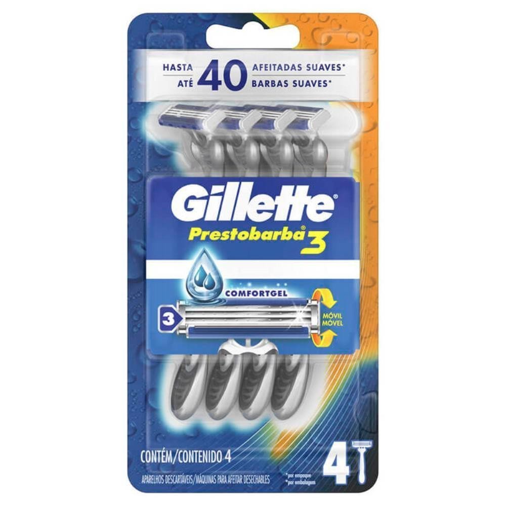 Gillette: Barbear Perfeito com 4 Aparelhos
