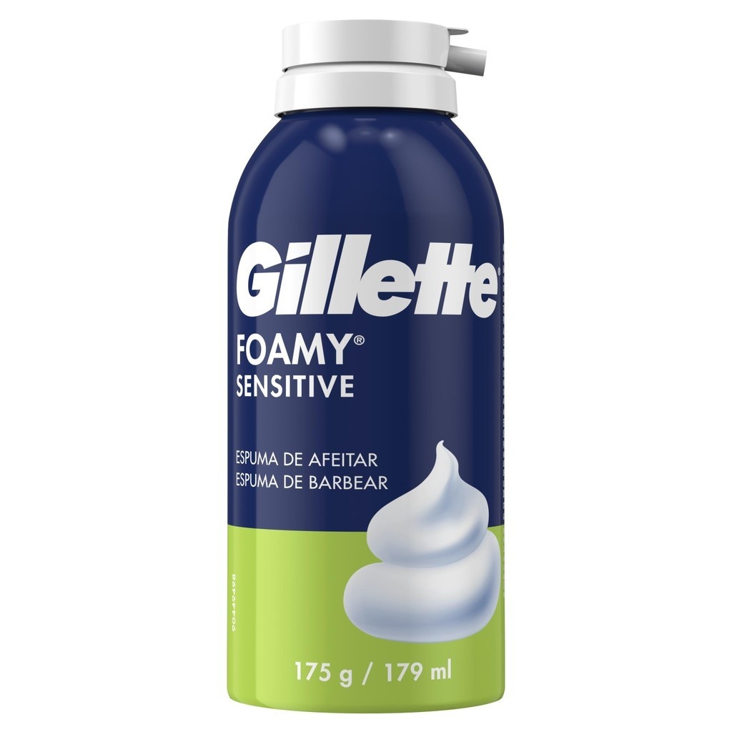 Gillette Foamy Pele Sensível: Barbear Sem Irritação
