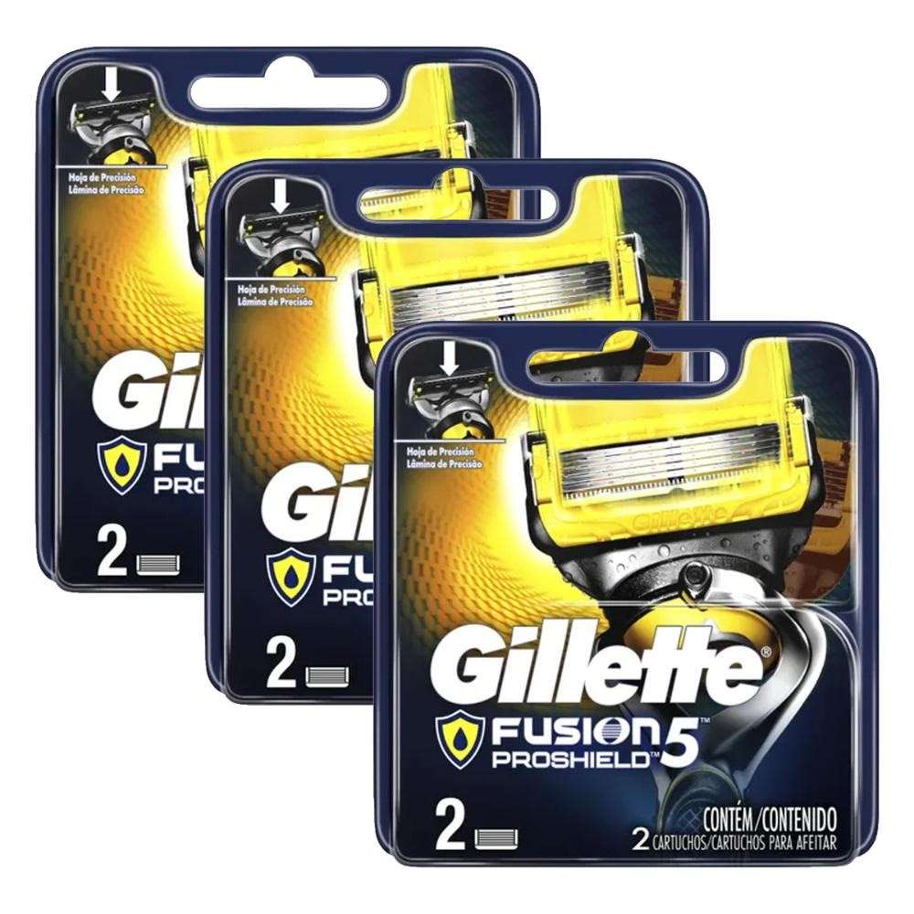 gillette-fusion-proshield-kit-6-cargas-para-barbear-impecavel