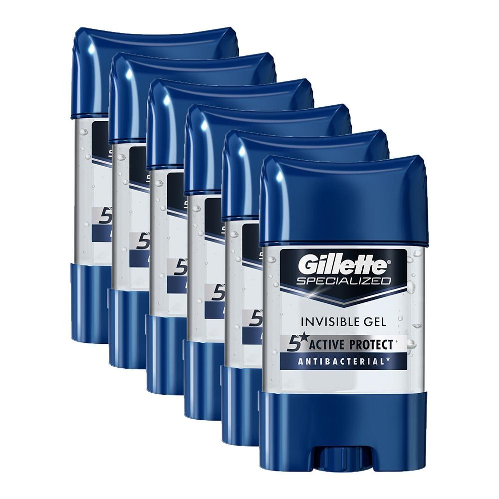 Gillette Gel Antibac: Proteção 24h Sem Manchas!