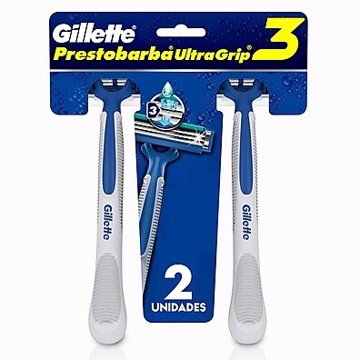 Gillette Prestobarba Ultragrip: Barbear Perfeito em Dobro!