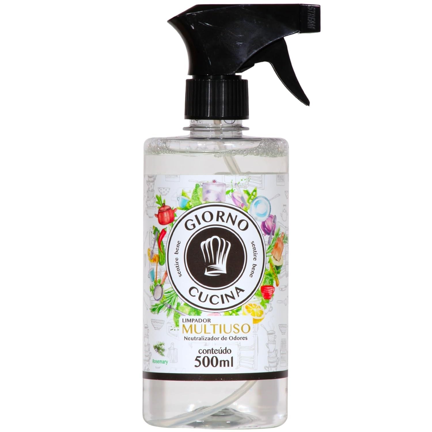 Limpador Multiuso Giorno Cucina MasterChef 500ml - Limpeza Eficiente com Tecnologia Neofresh