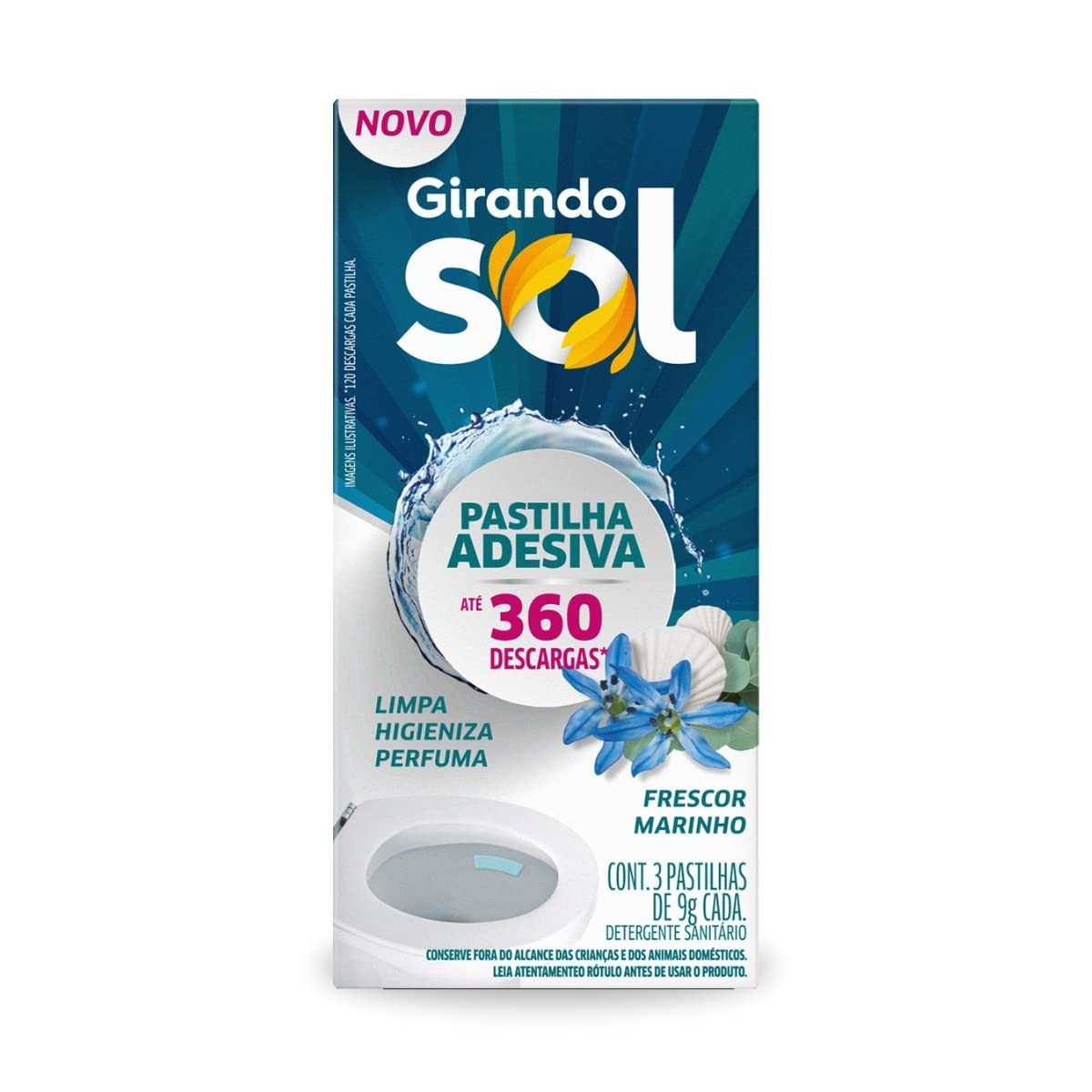 girando-a-descargas-sanitaria-frescor-marinho-3-adesiva-9g-sol-27g-360-de-pastilha-pastilhas-com-a