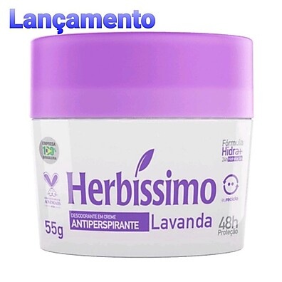 Herbissimo Antitranspirante: 48h de Proteção com Glicerina e Óleo de Girassol
