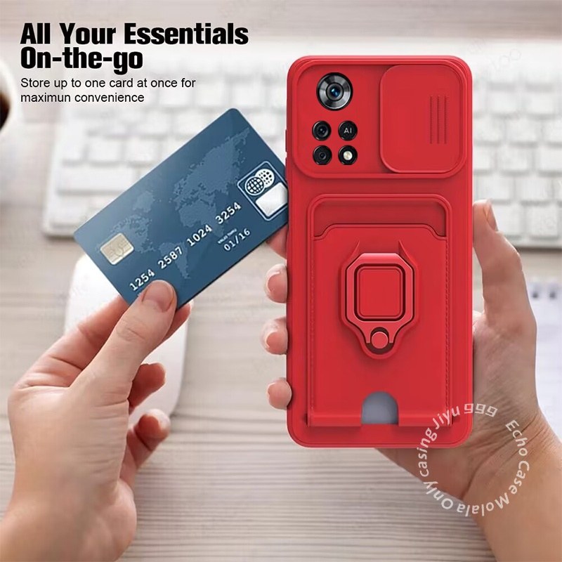 Capa Xiaomi POCO X3 NFC Com Suporte Giratório