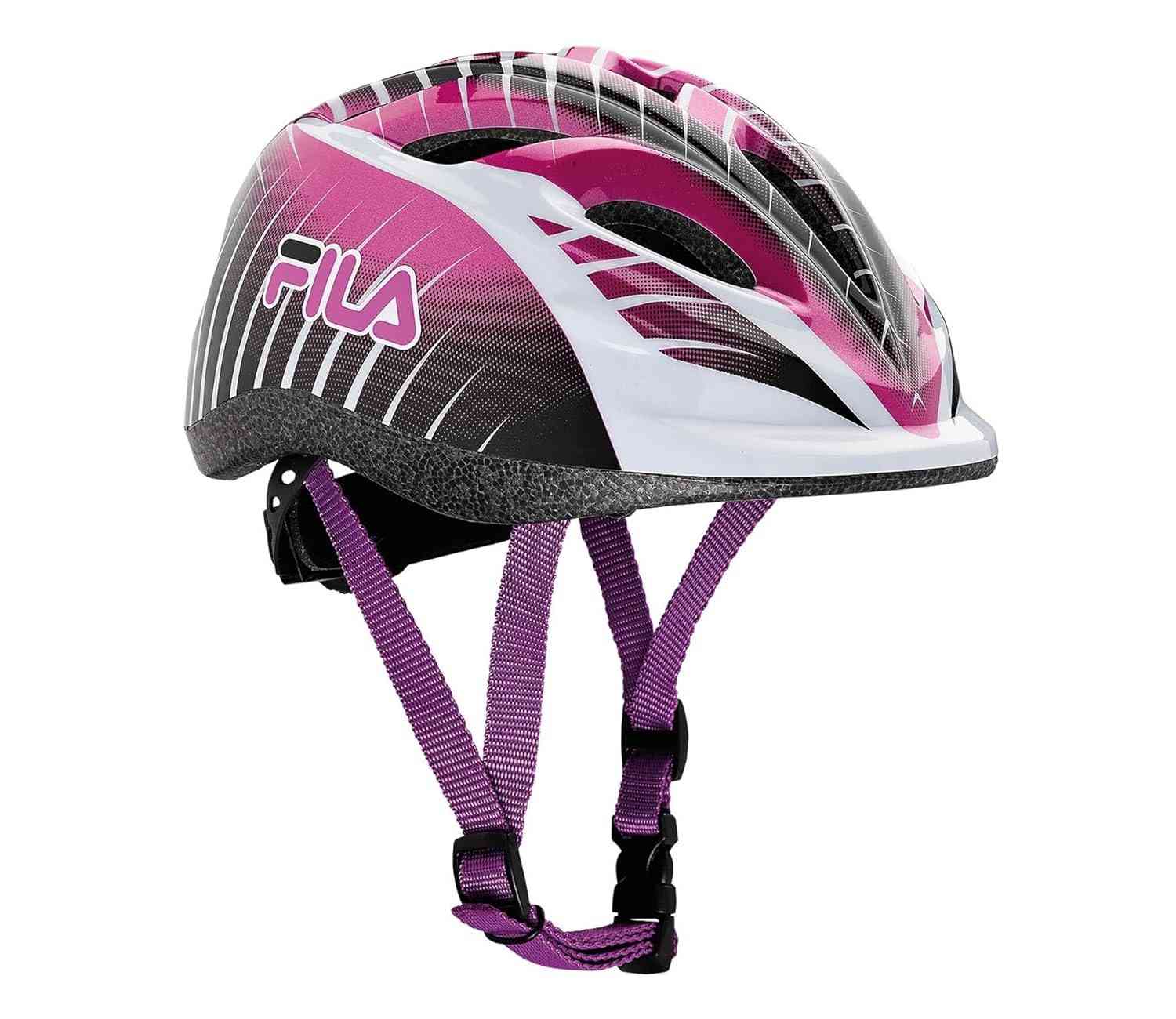 Capacete Fila Junior Girl Helmet Black/Violet - Proteção e Estilo para Pequenas Aventuras (PP)